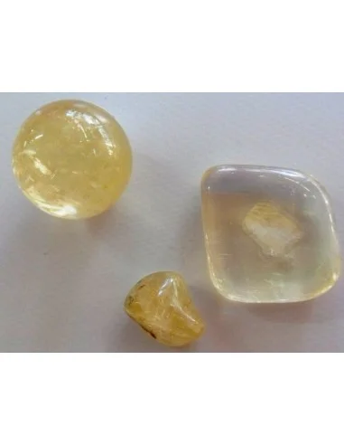 Oligocalcite doré en galet