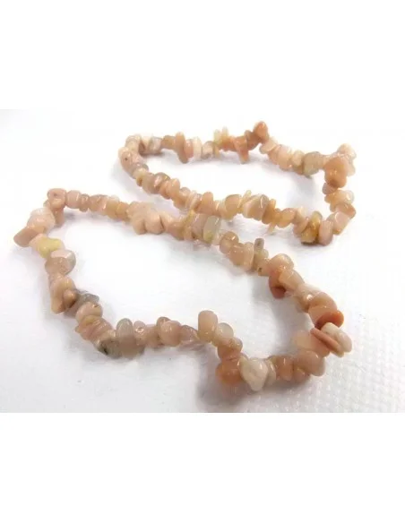 Bracelet Pierre de lune rosee nacré