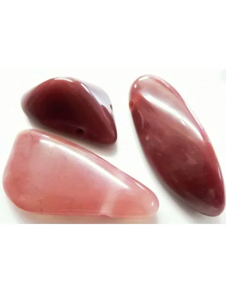 Calcedoine rouge pendentif