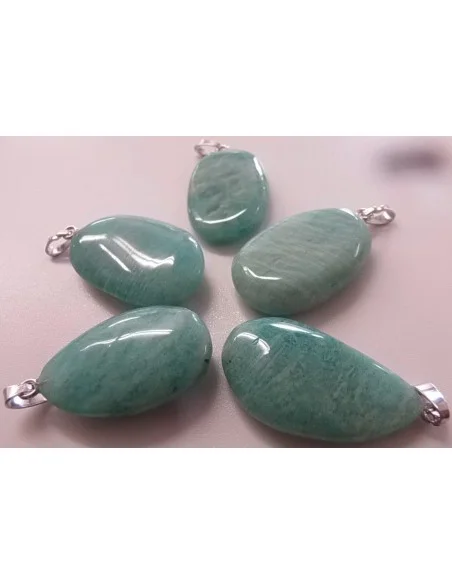Pendentif amazoniteargent