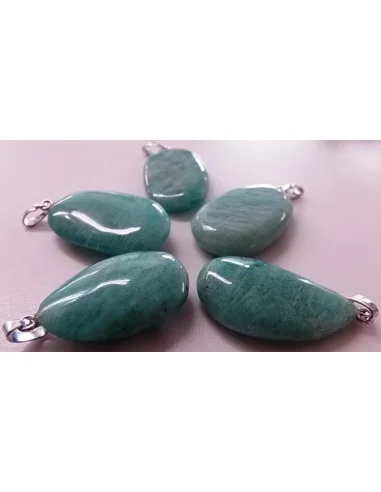 Pendentif amazoniteargent