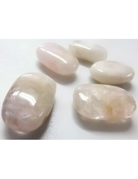 Morganite percé
