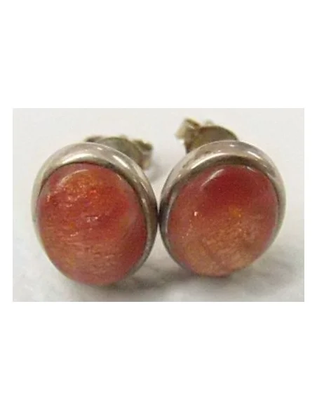 Pierre du soleil en boucles d'oreilles Pierre du soleil en boucles d'oreilles