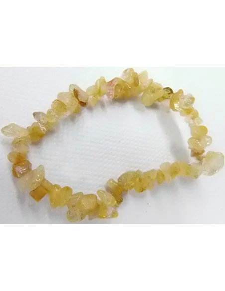 Citrine bracelet baroque 