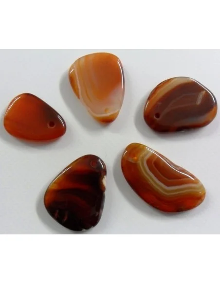 Cornaline pierre percé Cornaline pierre percé