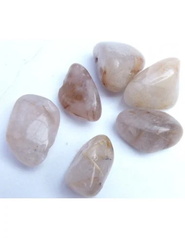 Quartz rutile en pendentif