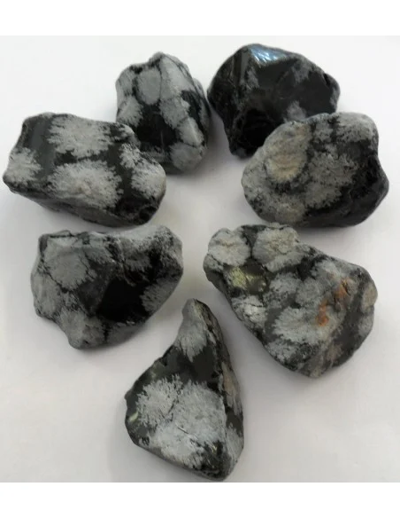 Obsidienne Flocons de neige