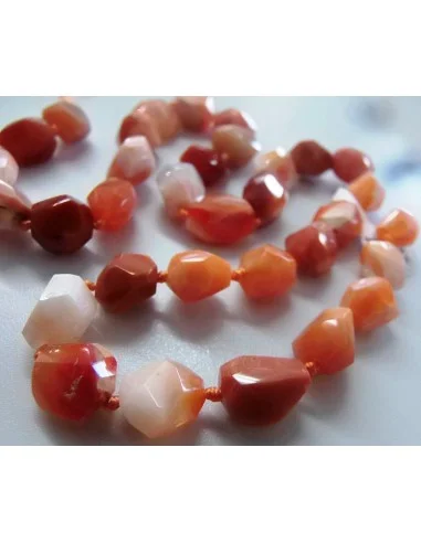 Opale de feu pierre percee