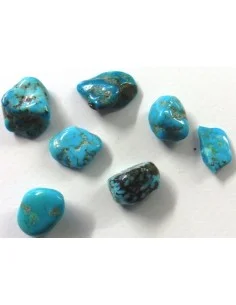 Turquoise brute 10 a 20mm