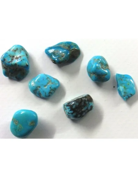 Turquoise brute 10 a 20mm Turquoise brute 10 a 20mm