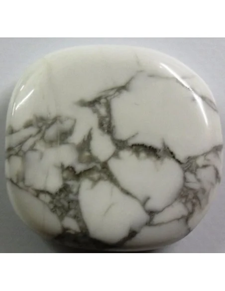 Howlite pierre plate