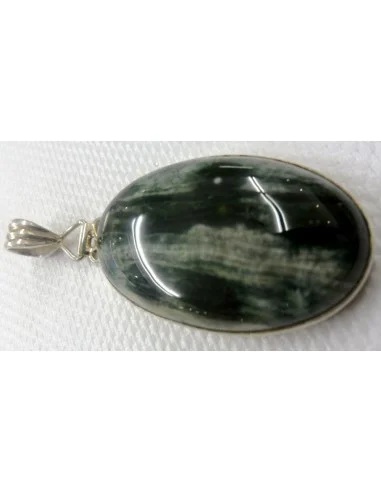 Pendentif en jaspe orbiculaire