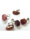 Spinelle rouge/rose pendentif