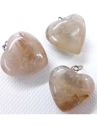 Quartz rutile pendentif