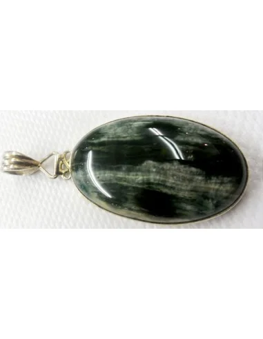 Pendentif en jaspe orbiculaire