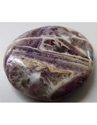 Fluorine gravé galet en pierre