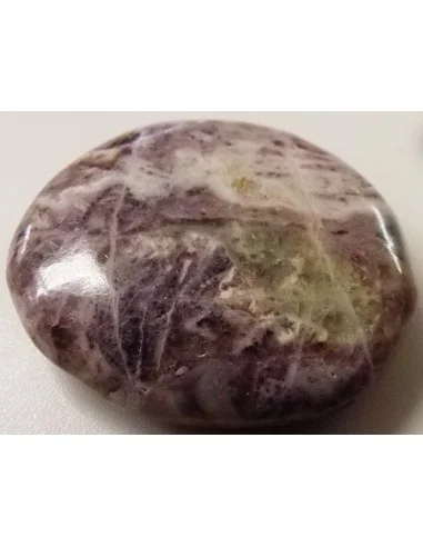 Fluorine gravé galet en pierre