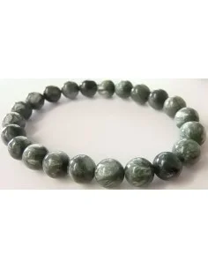 Seraphinite bracelet  elastique 8mm 2
