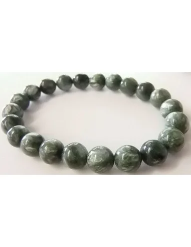 Seraphinite bracelet  elastique 8mm
