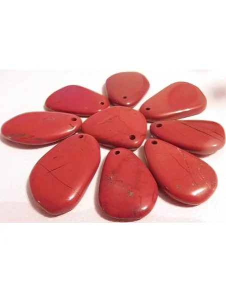 Jaspe rouge pendentif