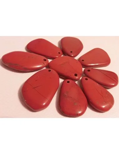 Jaspe rouge pendentif