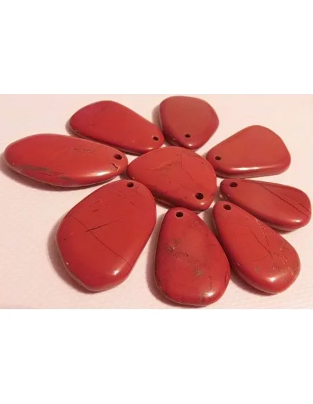 Jaspe rouge pendentif