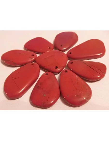 Jaspe rouge pendentif