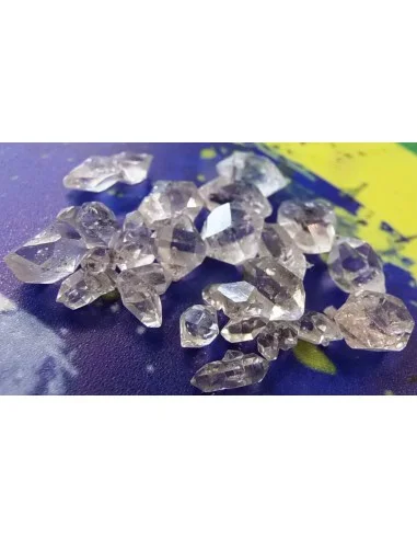 Diamant d'herkimer compagnon, gemmeaux