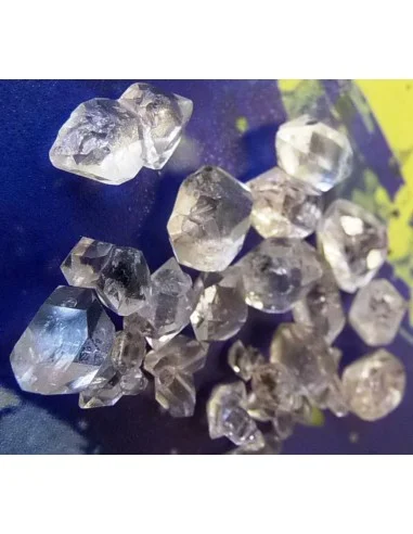 Diamant d'herkimer compagnon, gemmeaux