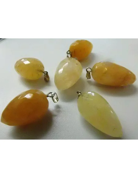 Citrine Pendentif facetté