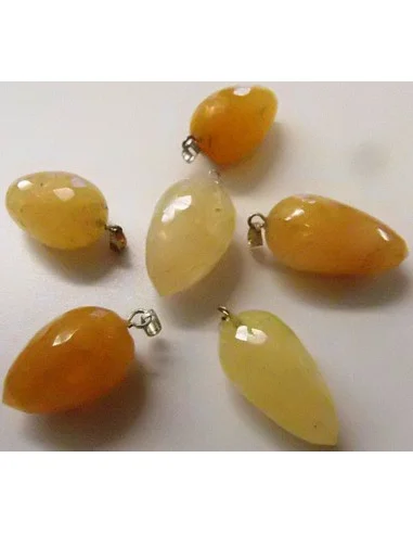 Citrine Pendentif facetté