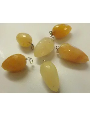 Citrine Pendentif facetté