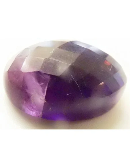 Améthyste percé facetté pendentif