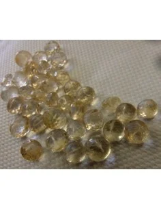 Topaze percée pour la création de bijoux