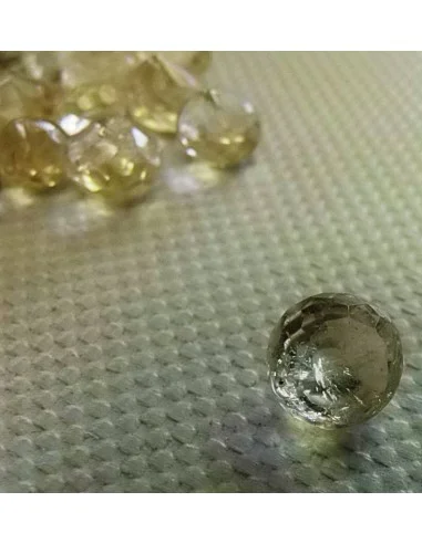 Topaze percée pour la création de bijoux