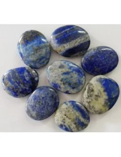 Lapis lazuli galet, pierre plate 2