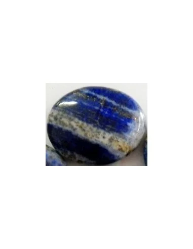 Lapis lazuli galet, pierre plate