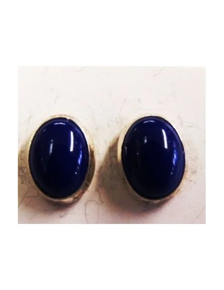 Boucles d'oreilles, pouces lapis lazuli argent Boucles d'oreilles, pouces lapis lazuli argent