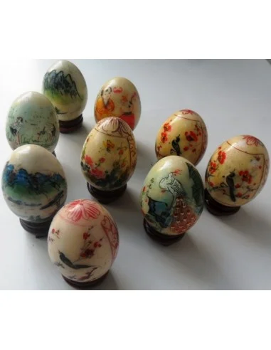 Oeuf serpentine blanche