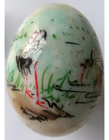 Oeuf serpentine blanche