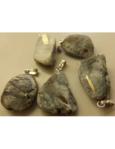 Astrophyllite brute pendentif
