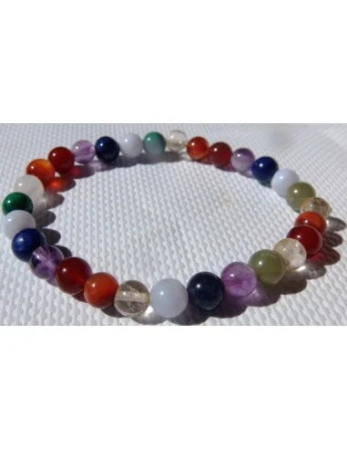 Bracelet 7 chakras 6mm