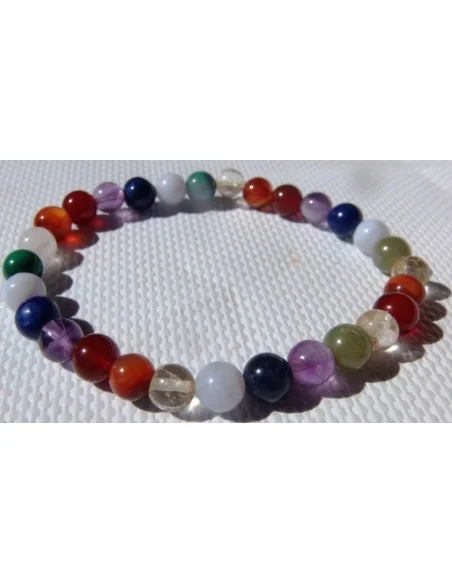 Bracelet 7 chakras 6mm