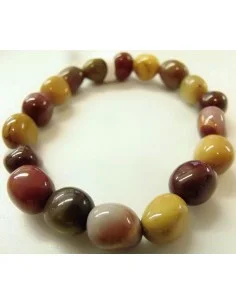 Jaspe mokaite bracelet ovale