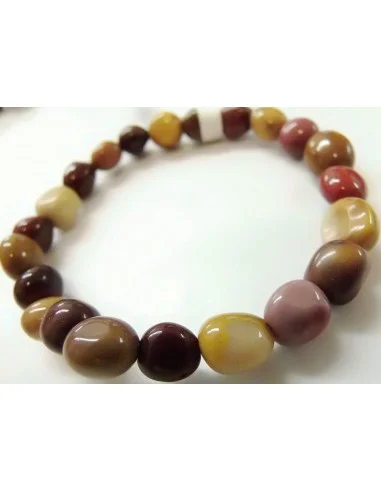 Jaspe mokaite bracelet ovale