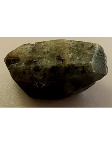 Cyanite verte polis percé