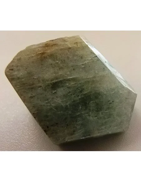 Cyanite verte polis percé