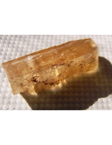 Topaze doré percé, pendentif