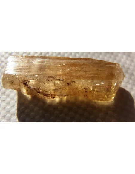 Topaze doré percé, pendentif