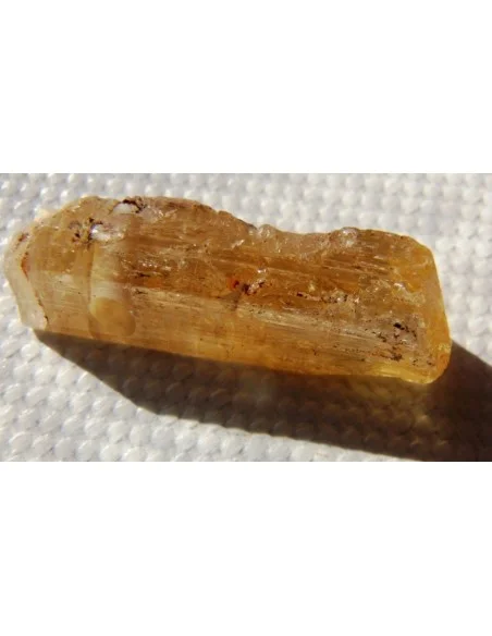 Topaze doré percé, pendentif